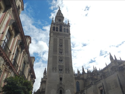 (Sevilla) Giralda Bell Tower of Sevilla Cathedral