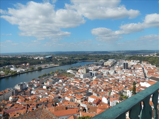 (Coimbra) View of Coimbra from University Clock Tower