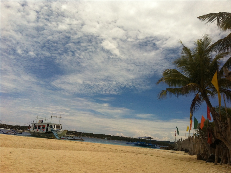 Summer at Crystal Cove Island, Boracay, Philippines.