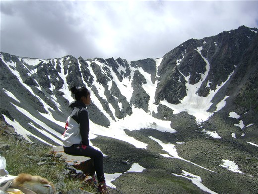 on the mountain pick