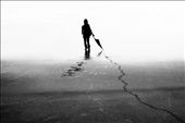Forever Lost - She is waiting for something at the Beach of Cox's Bazaar: by atef, Views[282]
