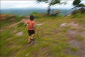 Circle of Life - A boy plays with tire near the Hills of Bandorbon: by atef, Views[347]