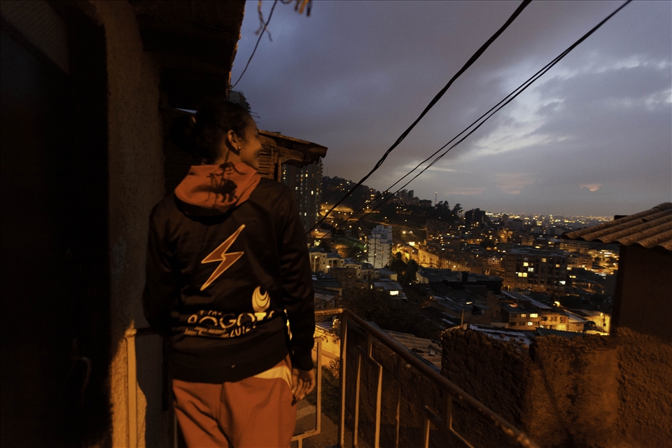 A place close to the stars that overlooks Bogota.  