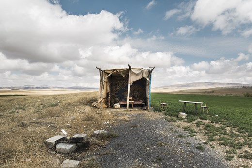 A place to rest for the farmer in Cappadocia.