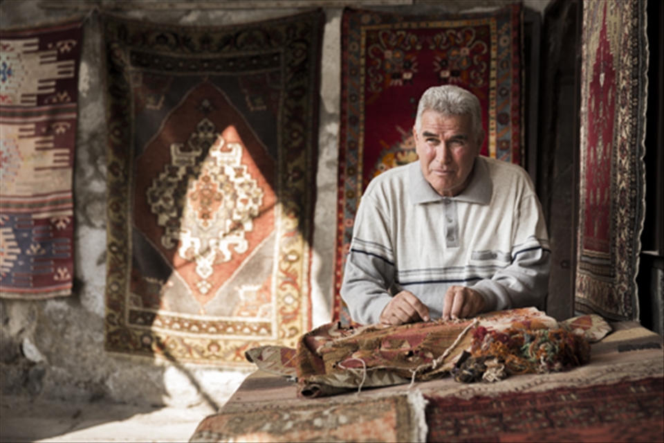 A carpets maker in Kayseri.