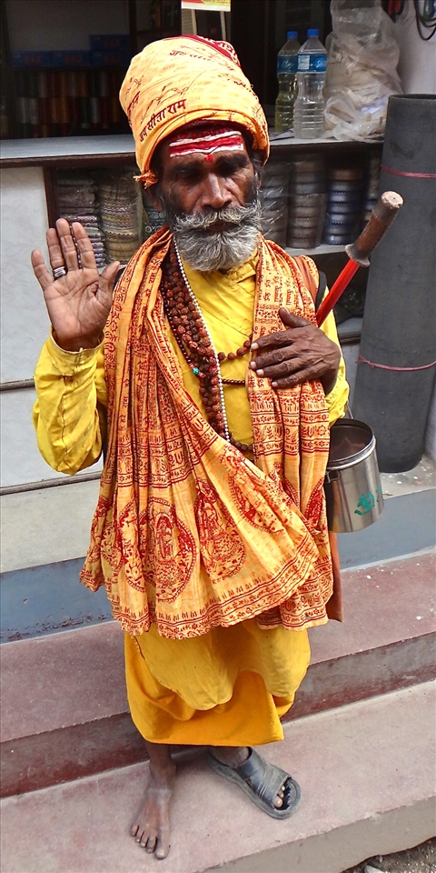 The man with one shoe