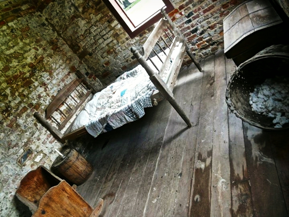 Though they contain the bare minimum, the slave cabins are full of history.