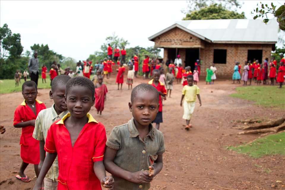 Many of the schools in Uganda are underfunded and in desperate need to accommodate the growing number of children. Both private and public schools are in need of financial support to give their kids the best chance at an education. This school near Jinja was a private school that met us with an infectious curiosity, open arms, lively song, and inspiring  dance. Their hope is inspire visitors to believe in them and support the future of their education. A majority of the kids at this school are orphans with little or no financial support. The teachers and community are their hope at a better future.