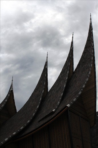Minangkabau House is one of traditional house from West Sumatra, Indonesia. 