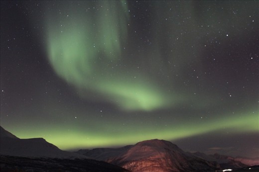 This picture was taken ~400km north of the Polar Circle at Skibotn, it's definitely an unearthly experience. The beauty in the sky is different every time and it is a challenge to even attempt to explain the feeling you have when seeing it. The picture helps to explain what it looks like and how mesmerising it is.  This was the last night in Norway. This shows how possible it is to fulfil your dreams if you are willing to leave your comfort zone and think outside the box.