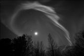 Quite an unusual moon-halo right? The lights we see on the Northern Hemisphere are called Aurora Borealis, whereas the ones we see on the Southern Hemisphere are called Aurora Australis.: by aurorahunt, Views[1081]