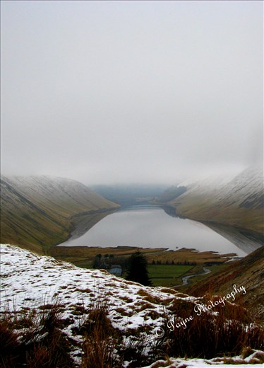 There we saw the most breathtaking view. It was Megget Reservoir, crystal water 