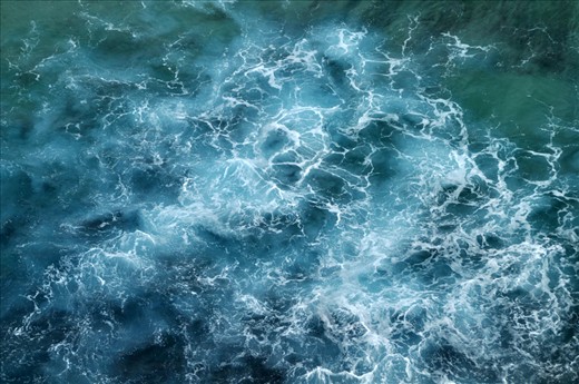 Indian Head looks out across the Pacific. This abstract echos Aboriginal Art.