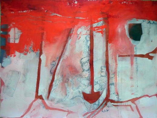 The Oyster bed - Narrooma, coastal NSW Australia, my interpretation of deep water and crunchy oyster shells. Narooma is extremely beautiful and has many wonderful camping and retreat spots close by.