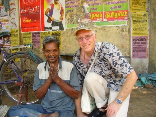 the shoe walla......he probably made 6 months wage out of our dusty sandals and he became one of our friends....delightful