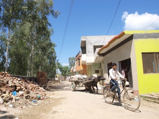 Almost everybody in Dhampur owns a bicycle. It is one of the most convenient ways to move around the town -- going to school, running errands and making a living. Once you hear some bells ring, that signals a “cycle” is approaching. Cycle is how locals call the bicycle. 