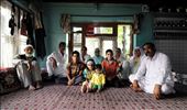 Family of a local Kashmiri man, having a shop at the Floating Market. Kashmiri people are known for their warm hospitality and this family was no exception.: by avishek337, Views[243]