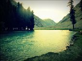 sun set on lake : by awais, Views[378]