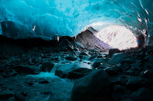 Another view of the Mendenhall Glacier