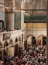 A sacred space is made of the people that nourish it through acts of spirituality. This picture was taken in the Blue Mosque on Lailat Ul’Qadar, a highly revered night for Muslims. On this night, there was a strong sense of harmony and community  that I have never experienced before.: by ayem, Views[389]