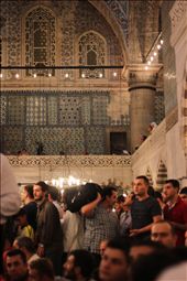 The beauty of this night was that there were many people trying to get into the mosque yet there was no pushing, just harmony, while everyone prayed together in unification. : by ayem, Views[276]