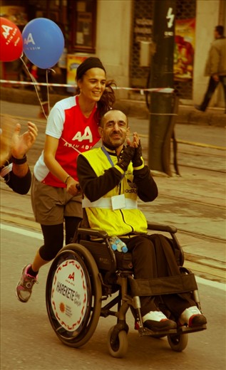 Istanbul is the city where people support each other in a hard day-to-day race of the life.