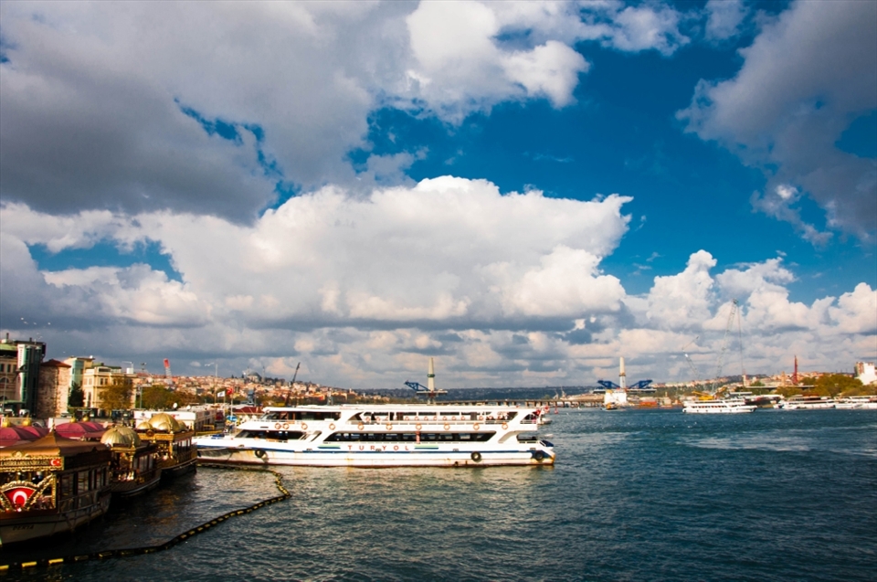 Istanbul is the city where skies are blue and water is deep. Where you just want to stand on the bridge and spend all your life, enjoying the beautiful view around you.