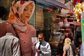 Turkish people are historically merchants. You can still find traces of this in the big Istanbul's Bazar. One of this is the Egyptian market, with its narrow streets crowded with any kind of people and goods. Here you can find businessmen, merchants, woman dressed with or without hijab. The variety of people living together symbolizes the extreme openness and modernity of Istanbul.: by b-istanbul, Views[596]