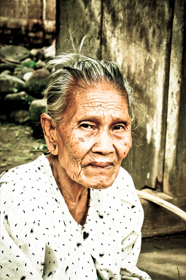A 97 year old lady from one of the most remote villages.  She had so many stories to tell i could of sat with her all day, listening and taking them all in. 