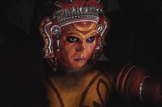 Portrait of the Theyyam