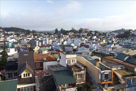 Da Lat, Lam Dong, VIetnam. This town was one of the most beautiful towns in South Vietnam. Up on the hill is Yersin University. The school was name after Alexandre Yersin, a French bacteriologist. Strangely he was the first one who brought rubber tree from Brazil to vietnam, making it one of the main raw products that Vietnam exports today.
