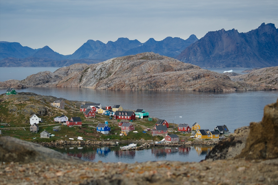 ...Imagine Kulusuk, Greenland.