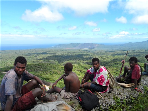 Mighty Mt. Yasur, an active volcano and a place from Vanuatu legends