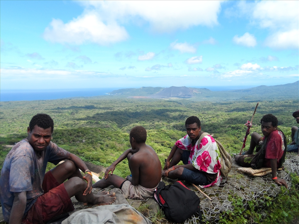 Mighty Mt. Yasur, an active volcano and a place from Vanuatu legends
