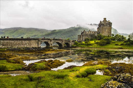 Eilean Donan, where three lochs meet.