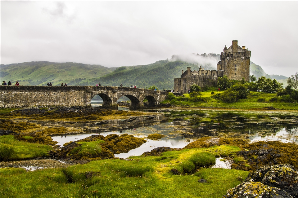 Eilean Donan, where three lochs meet.