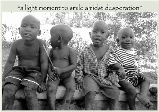 Depressed but not broken. Young future leaders. 