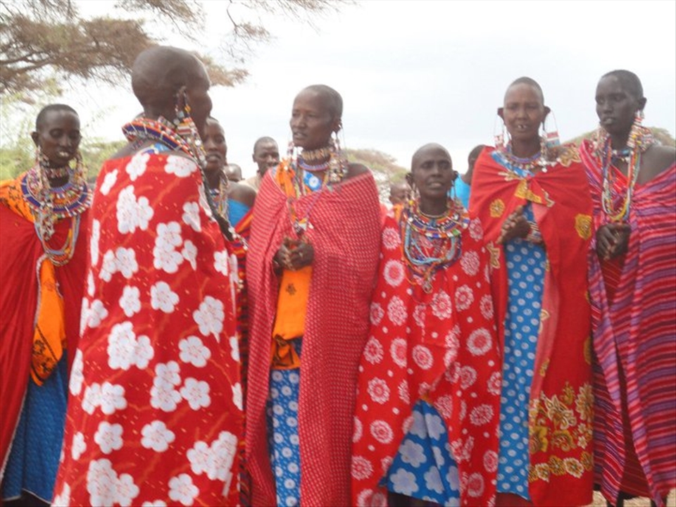 And the women had to sing songs in praise of visitors