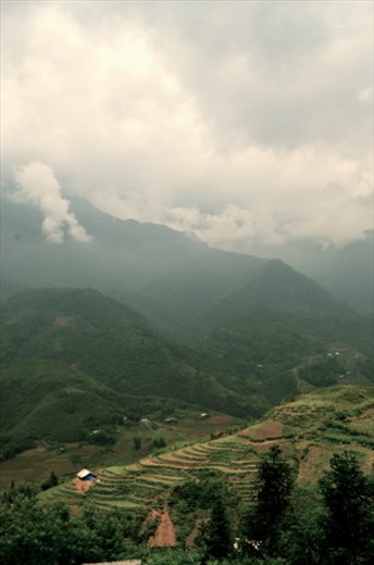 Lost in the immensity and beauty of Sapa Valley.  