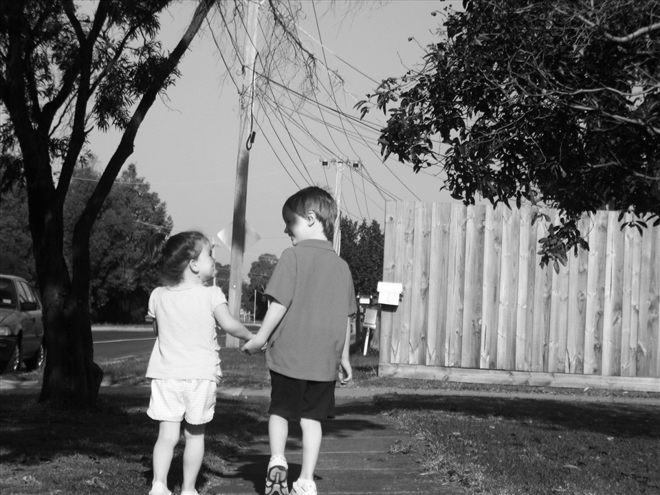 My sister and brother 