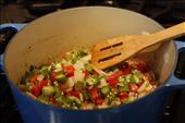 veggies cooking away, getting friendly and tasty: by beignet, Views[317]