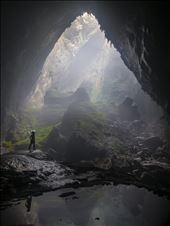 Natural rock frames a unique isolated ecosystem. Various plant species from the above forest grow on the doline, albeit with adaptations to make up for the lack of light and harder soil conditions.: by being_lost, Views[408]
