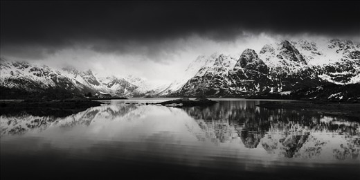 Beautiful reflecion, Lofoten Island