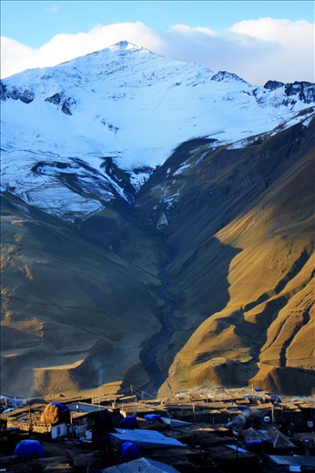 Living at the foot of of the Caucasus.