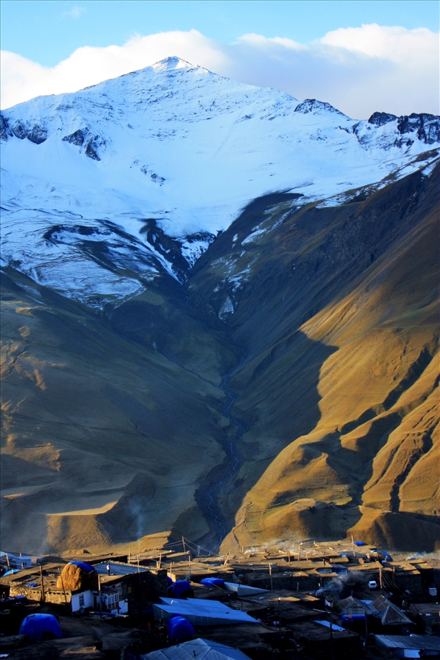 Living at the foot of of the Caucasus.