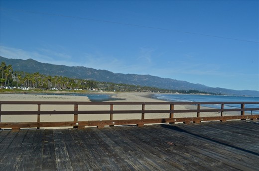  Stearns Wharf Pier in Santa Barbara is the citys most popular tourist spot.