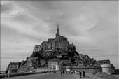 Built on an island off the Normandy coast, Mont Saint-Michel towers over the bay: by ben_coope, Views[318]