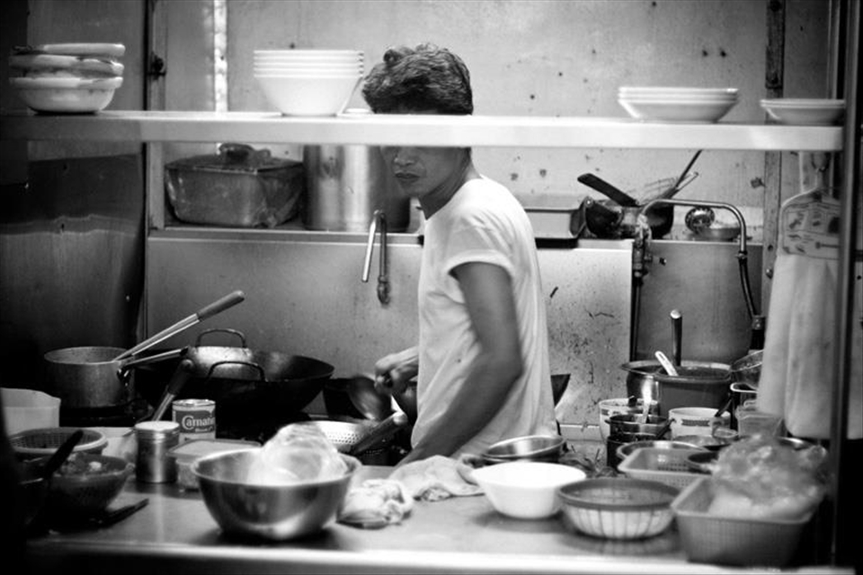 Behind the scenes of a food court