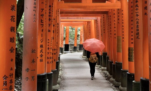 Walk through Fushimi Inari Shrine
