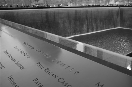The words “Ground Zero” are originally used in the military for the point where an explosion with immense destructive proportions occurs. Now this is a synonym for 2753 people who were killed at this place on 9/11/2001.  But the number of destroyed lives is much greater. This photo shows one of the memorials which pays tribute to all the victims, their families but also heroes of this day. 